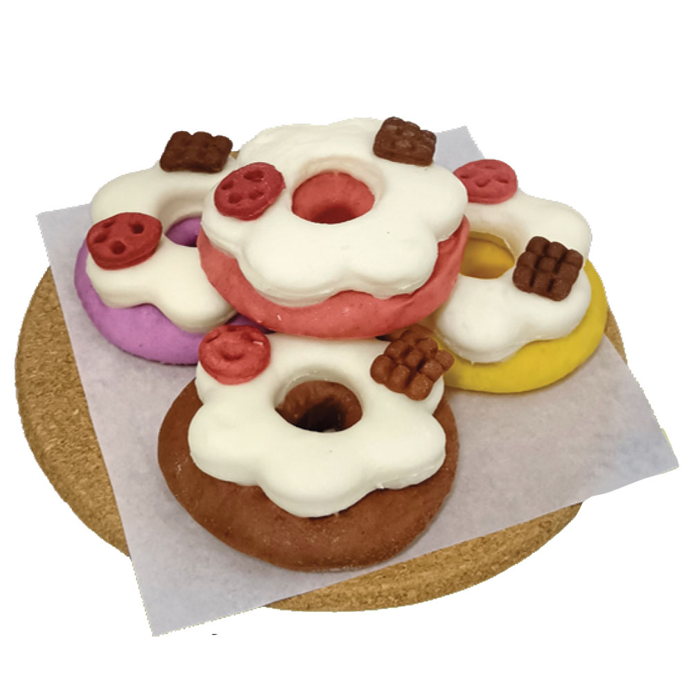 DONUT-SHAPED MANTOU (ASSORTED FLAVORS)