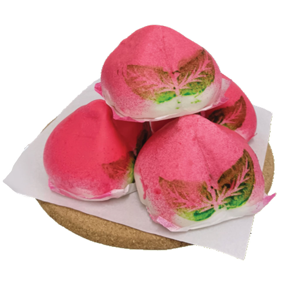 BEAN PASTE PEACH BUN (STANDARD)